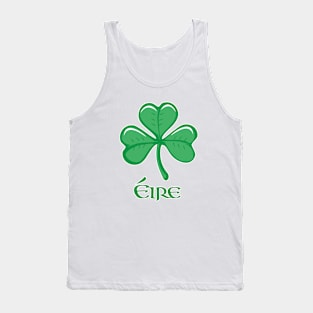 Irish Clover Eire St Patricks Day Tank Top